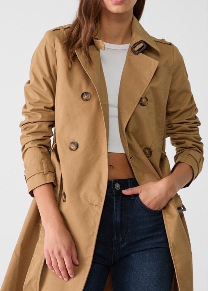 Stradivarius Trençkot - Görsel 3