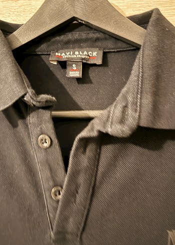 Siyah Regular Fit Polo Tişört - Görsel 2