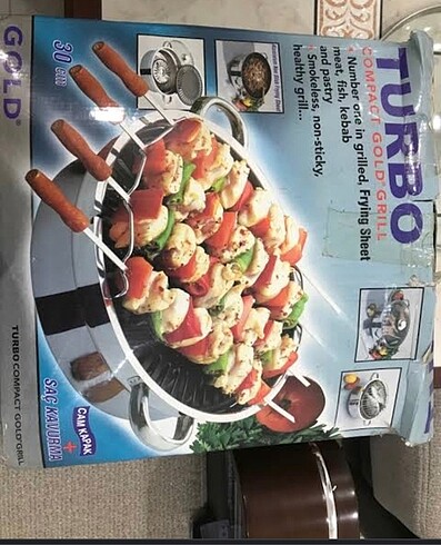Turbo ocak üstü grill