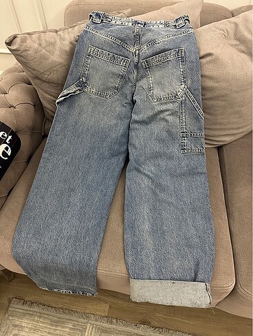 Bershka BERSHKA KADIN KOT PANTOLON