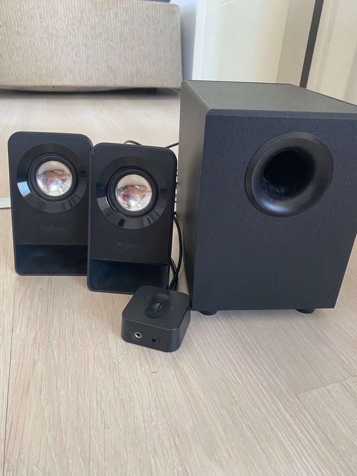 Logitech 213 Multimedya Hoparlör Seti Siyah - Görsel 2