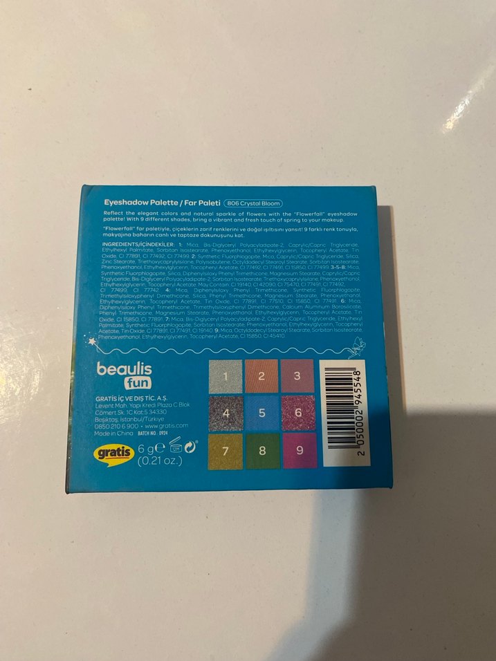 Beaulis Fun Flowerfall Göz Farı Paleti - Görsel 3