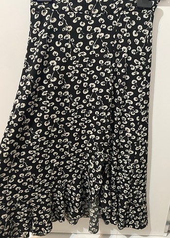 Midi Etek, Fırfırlı yırtmaç - Görsel 8