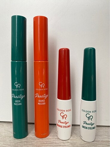 GoldenRose Renkli Rimel-Eyeliner