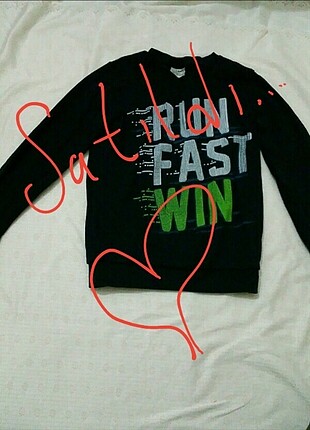 Uzun kollu sweatshirt 