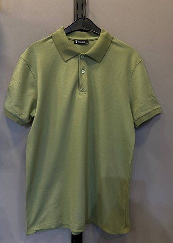 Erkek Haki Polo Tişört Kısa Kollu - Görsel 2