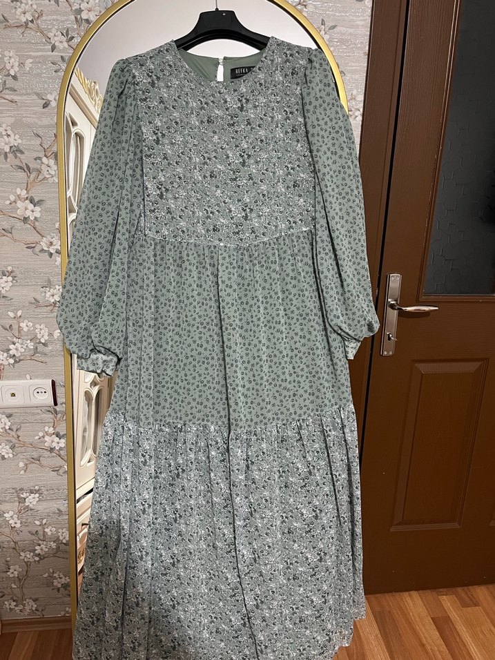 Nakışlı Bohem Uzun Elbise - Görsel 3