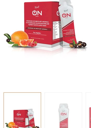 Ahududu ve Greyfurt Aromalı Takviye Edici Gıda Amare - Görsel 2