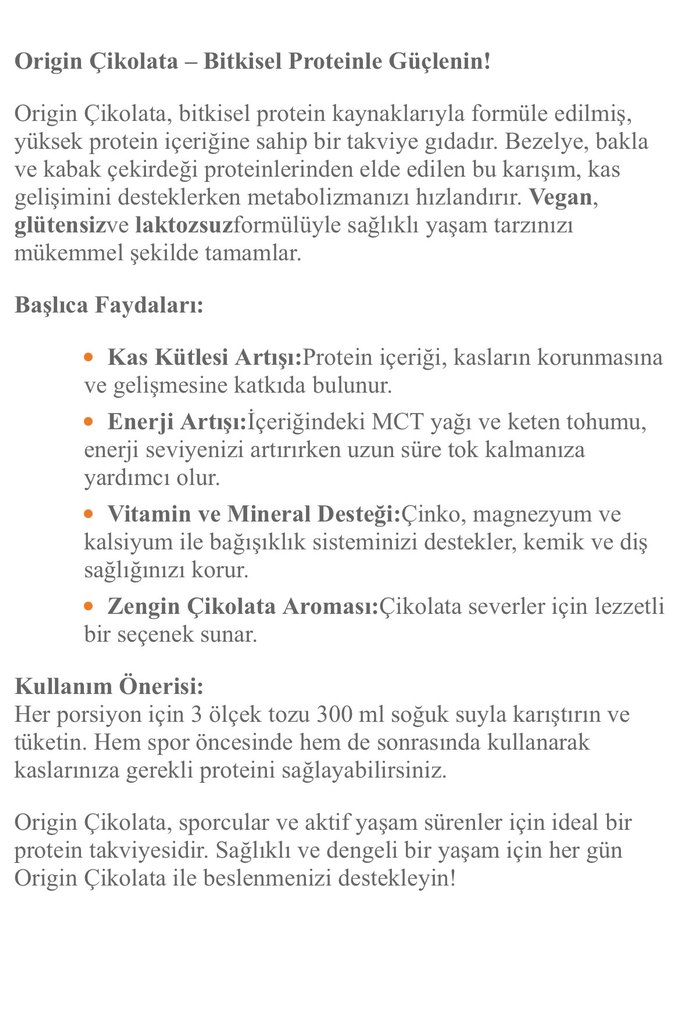 Origin Koyu Bej Toz Amare - Görsel 2