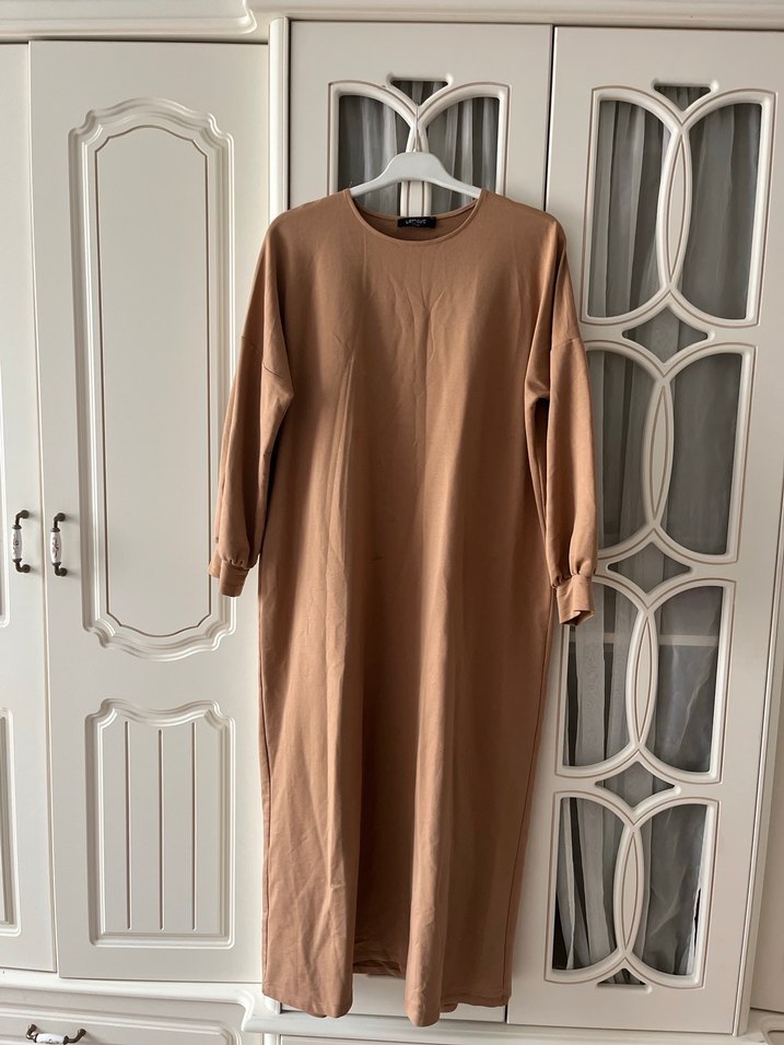 Lemaye uzun Sweat elbise - Görsel 3