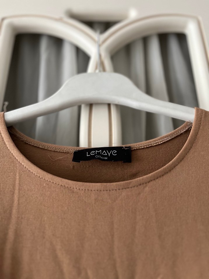 Lemaye uzun Sweat elbise - Görsel 4