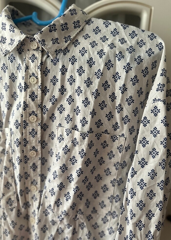 Defacto desenli tunik gömlek - Görsel 5