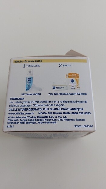 Nivea NIVEA 55 + YAŞ ÜSTÜ