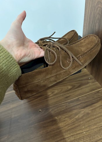 Kahverengi Süet Erkek Loafer Ayakkabı - Görsel 6