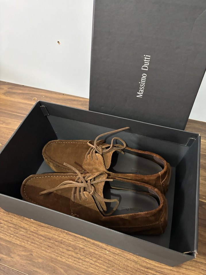 Kahverengi Süet Erkek Loafer Ayakkabı - Görsel 5