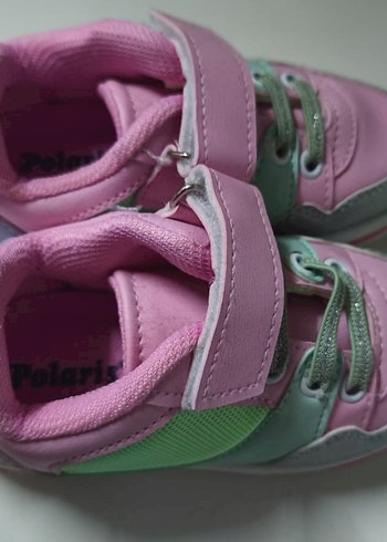 Sıfır Polaris Kız Çocuk Pembe Spor Ayakkabı 25 numara - Görsel 2