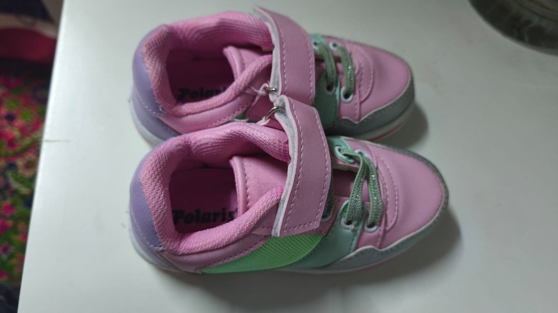 Sıfır Polaris Kız Çocuk Pembe Spor Ayakkabı 25 numara - Görsel 2