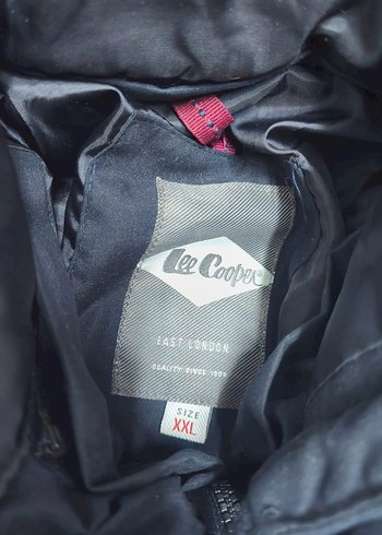 Lee Cooper Lacivert Kapüşonlu Erkek Mont - Görsel 4