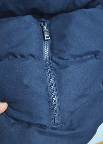 Lee Cooper Lacivert Kapüşonlu Erkek Mont - Görsel 3