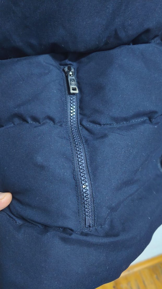 Lee Cooper Lacivert Kapüşonlu Erkek Mont - Görsel 3