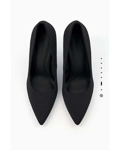 37 Beden siyah Renk Bershka stiletto