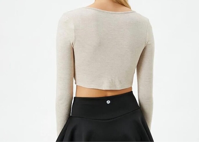 xs Beden Crop bluz