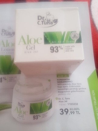 Aloe jel ve aynı sefa 