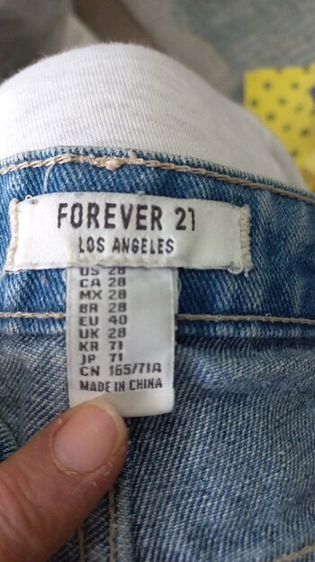 m Beden Forever 21 marka 40 bdn