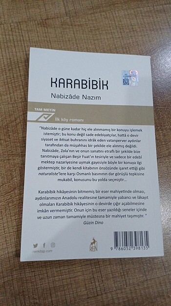  Karabibik / Nabizâde Nazım 