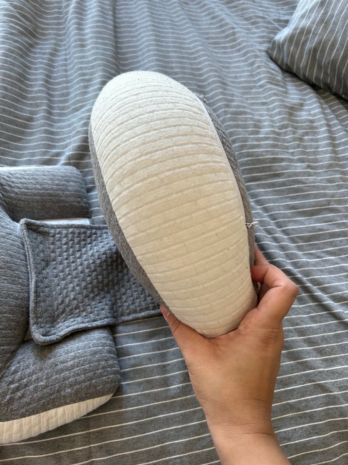 Gri Emzirme ve Hamilelik Yastığı - Görsel 2