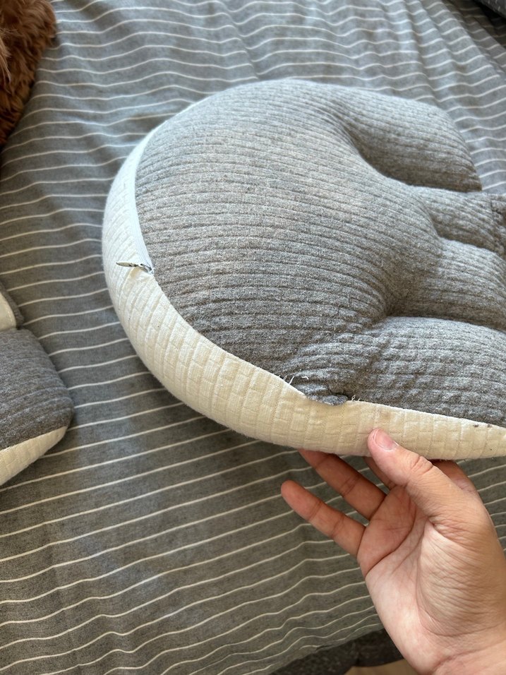 Gri Emzirme ve Hamilelik Yastığı - Görsel 5