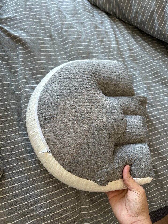 Gri Emzirme ve Hamilelik Yastığı - Görsel 4