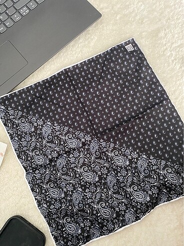 Damat papyon kuşak mendil - Görsel 6