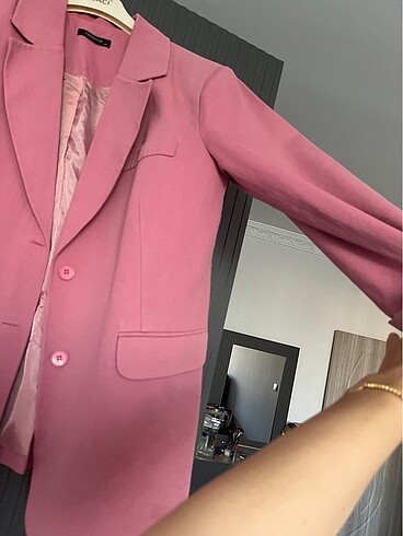 m Beden pembe Renk Trendyolmilla blazer ceket