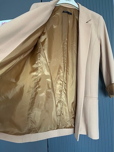 m Beden camel Renk Defacto blazer ceket