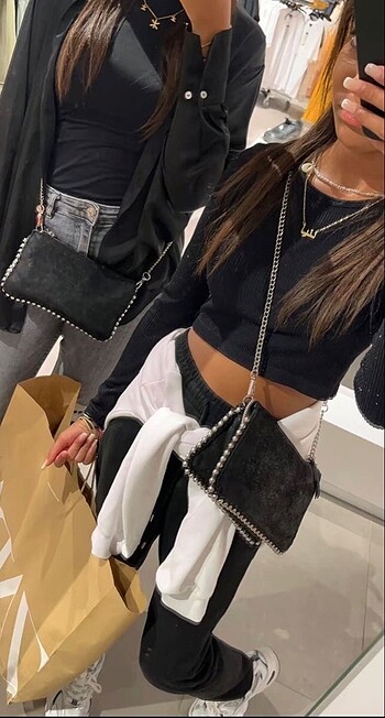 Zara Siyah zincirli