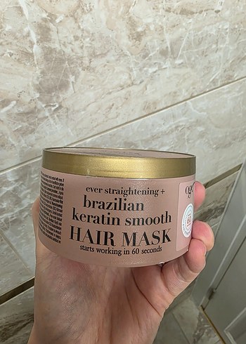 OGX Brezilya Keratinli Saç Maskesi