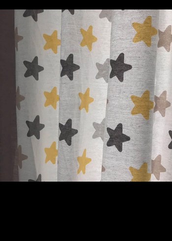 Gri Çizgili Modern Perde - Görsel 2