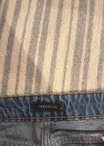 Trendyol & Milla Kadın Lacivert Yüksek Bel Straights Jean