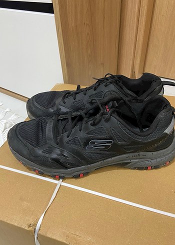 Siyah Gri Erkek Spor Ayakkabı Velcro - Görsel 4