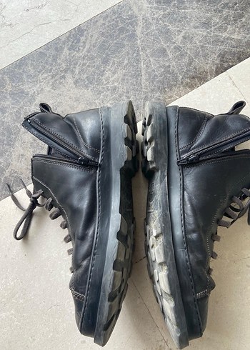 Kahverengi Deri Minimalist Erkek Bot - Görsel 4