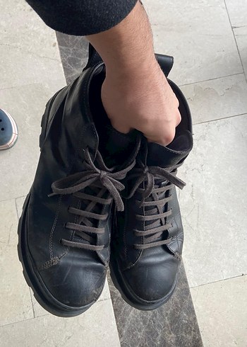 Kahverengi Deri Minimalist Erkek Bot - Görsel 5