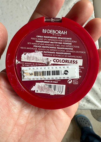 Deborah Milano Fix & Mat Beyaz Pudra - Görsel 4