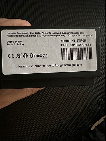 Beden Kdgem Straight dik durma uyarı cihazı