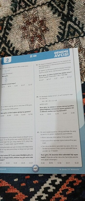  Beden Renk Rehber matematik kitap 