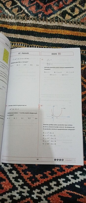  Limit yayınları ayt matematik 