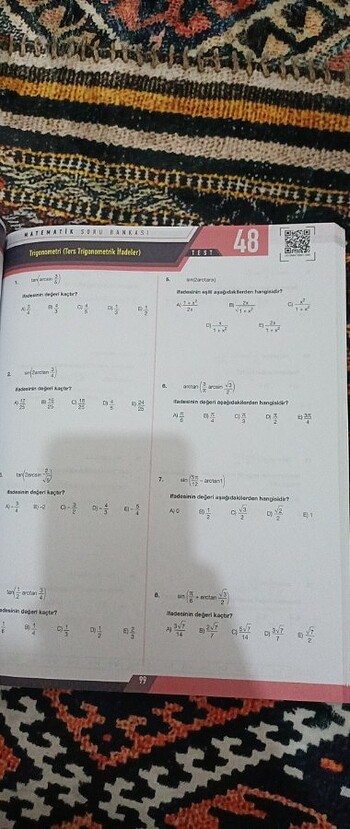  Limit yayınları ayt matematik 