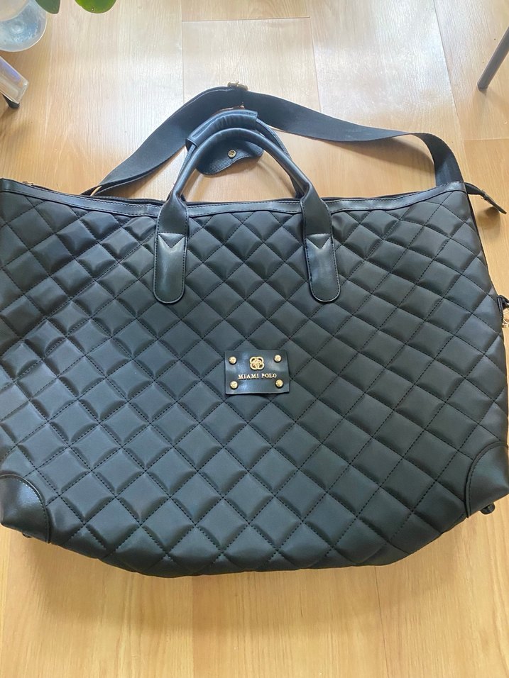 Siyah Deri Kadın Omuz Çantası - Görsel 2