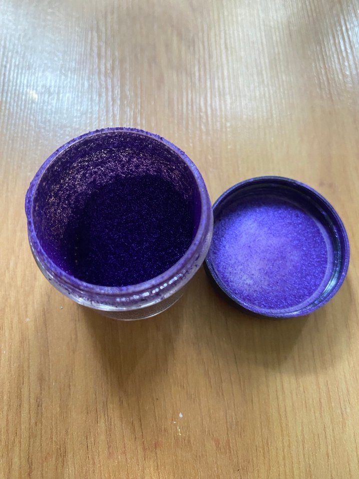 MAC Parlak Mor Toz Far pigment - Görsel 4