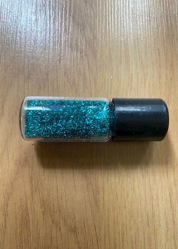 Mac pigment Parlak Turkuaz far glitter sim - Görsel 2